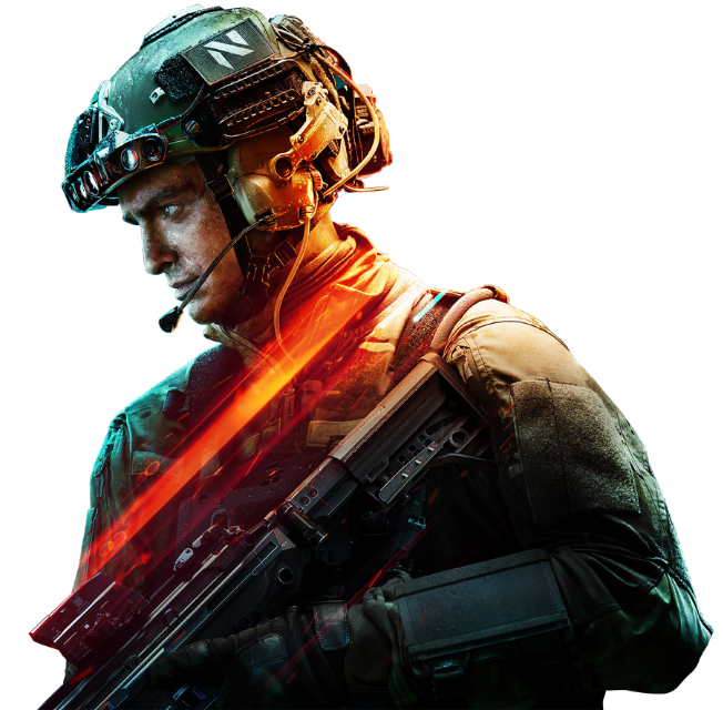 image of a soldier in a game